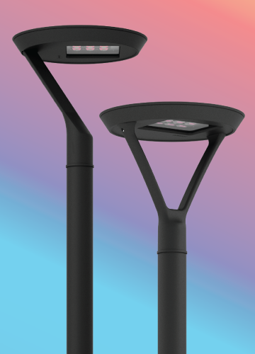 Ligman Lighting's Macaron Post Top (model UMC-200XX).